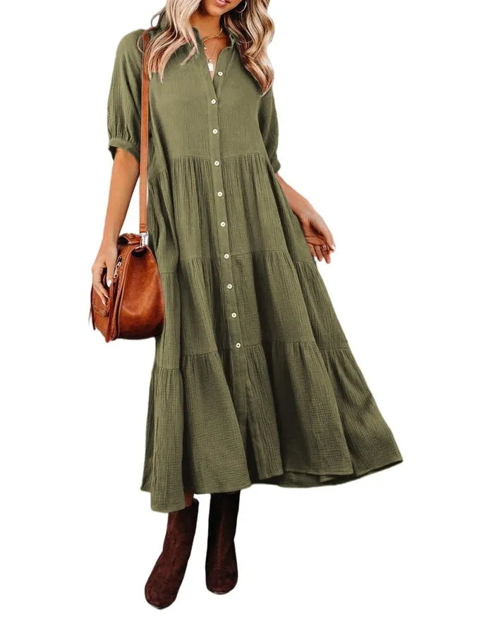 Vestido Playa Boho Ligero y Fresco