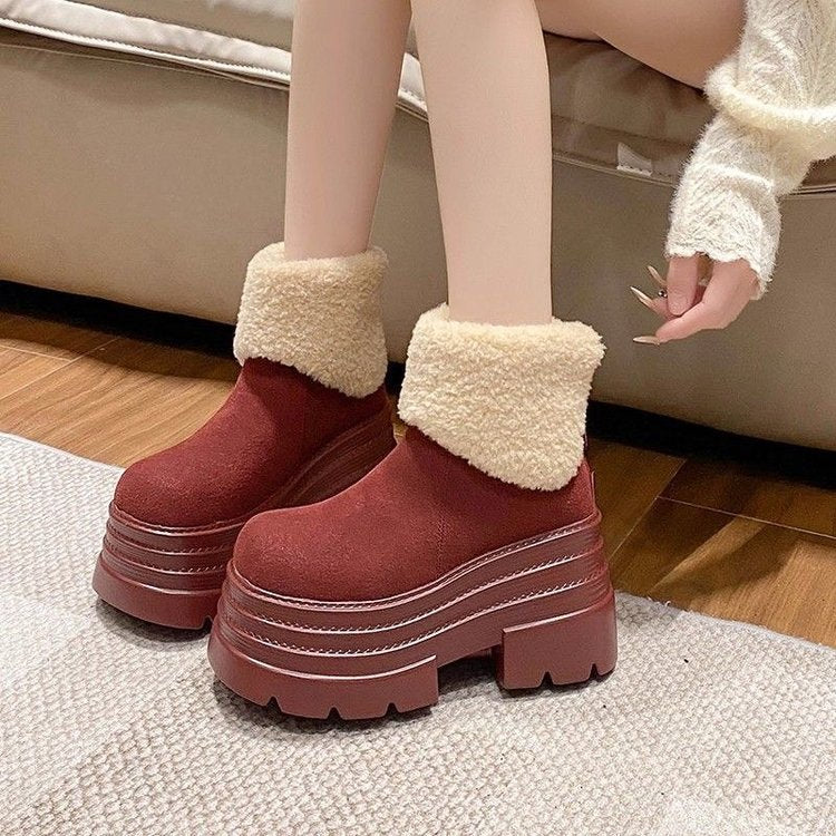 Botas Mujer Plataforma Acolchadas Estilo Svea