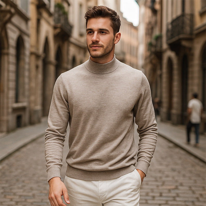 Jerséis de punto cuello alto hombre Lenox - Vestiria