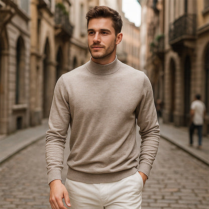 Jerséis de punto cuello alto hombre Lenox - Vestiria
