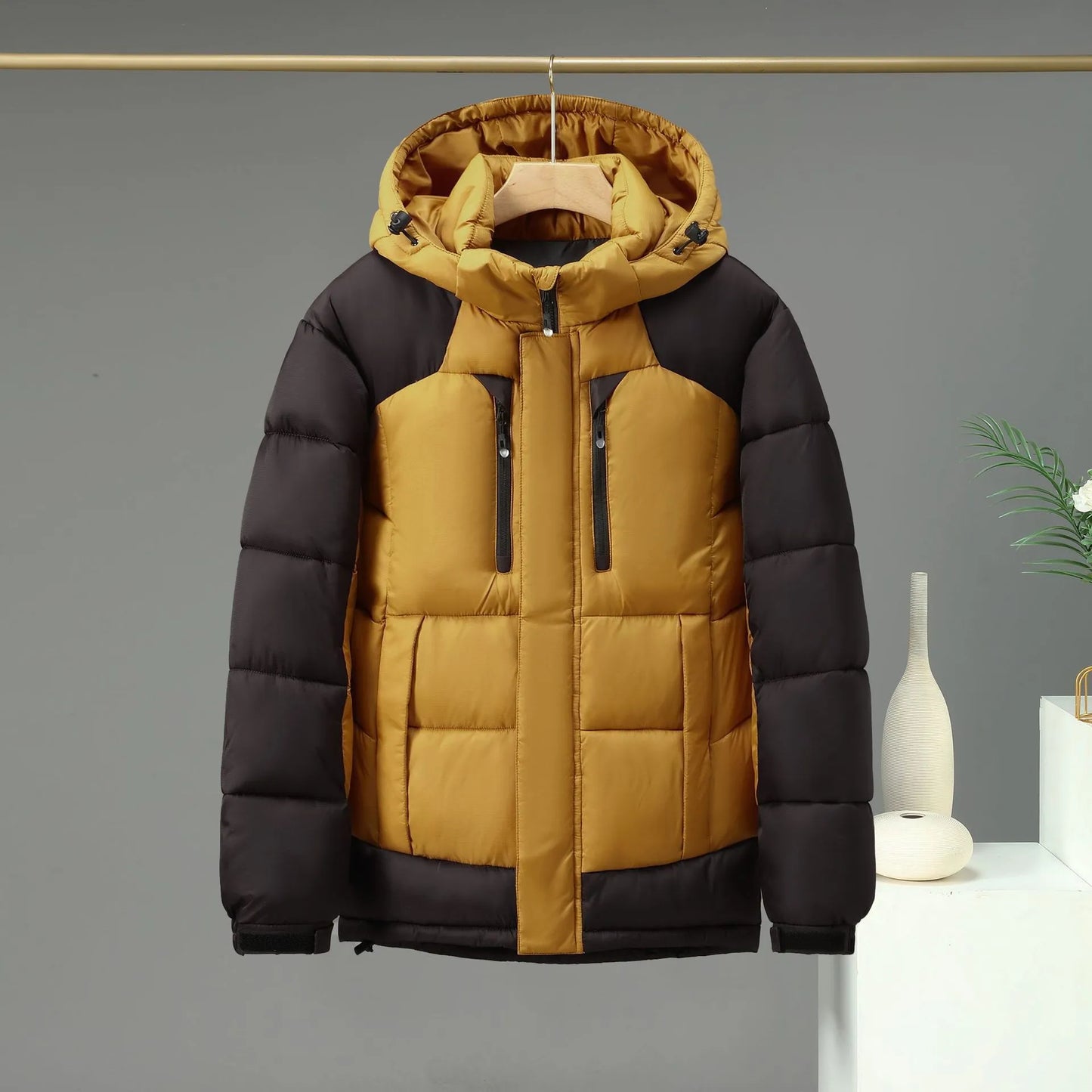 Abrigo Invierno Impermeable con Capucha