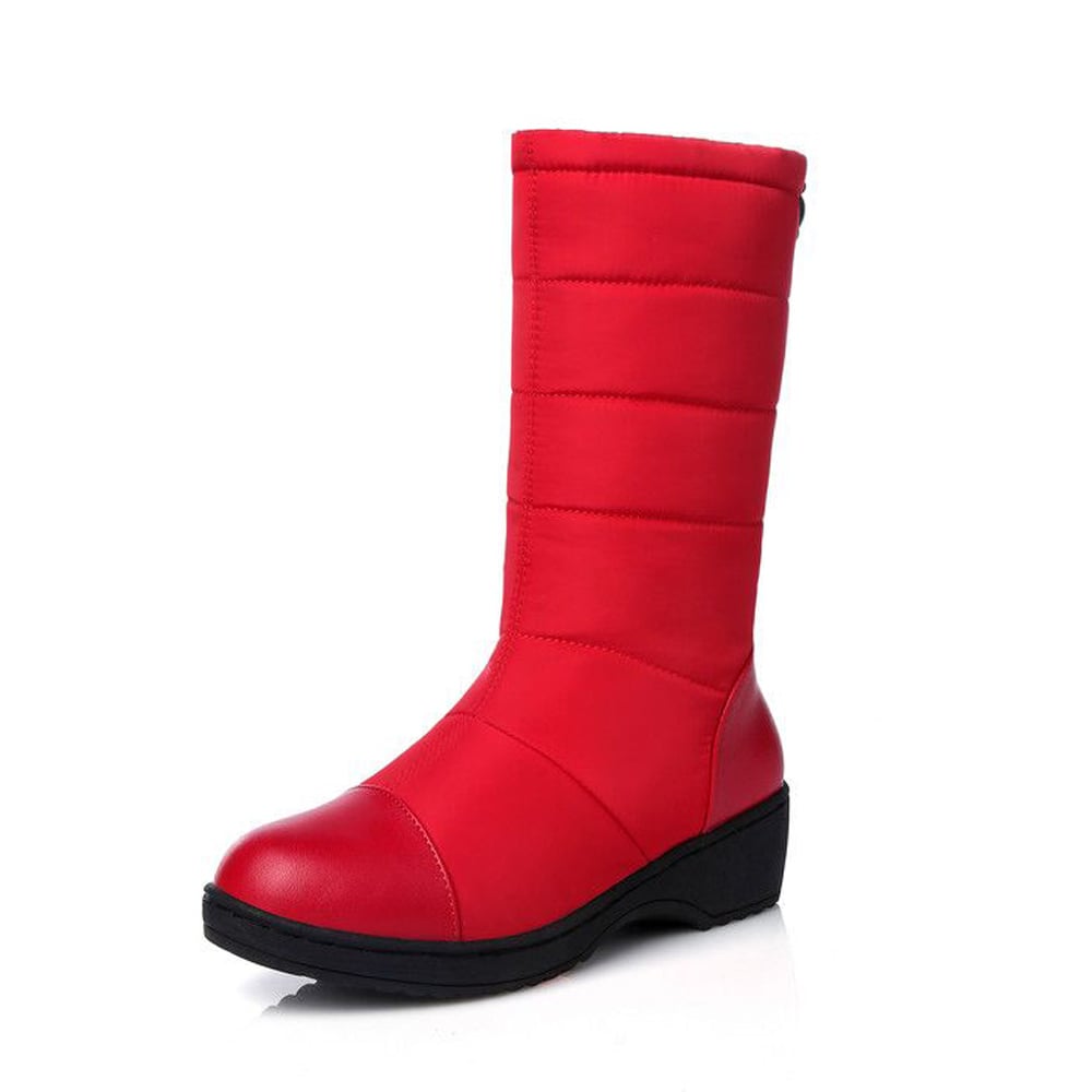 Botas Mujer Invierno Acolchadas Cálidas