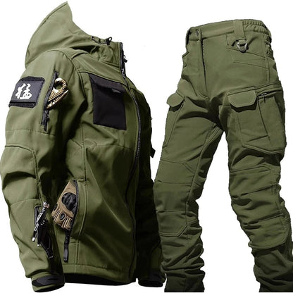 Chaqueta Táctica Impermeable Outdoor Hombre