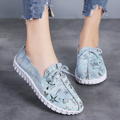 Zapatillas Mujer Plana y Cómoda