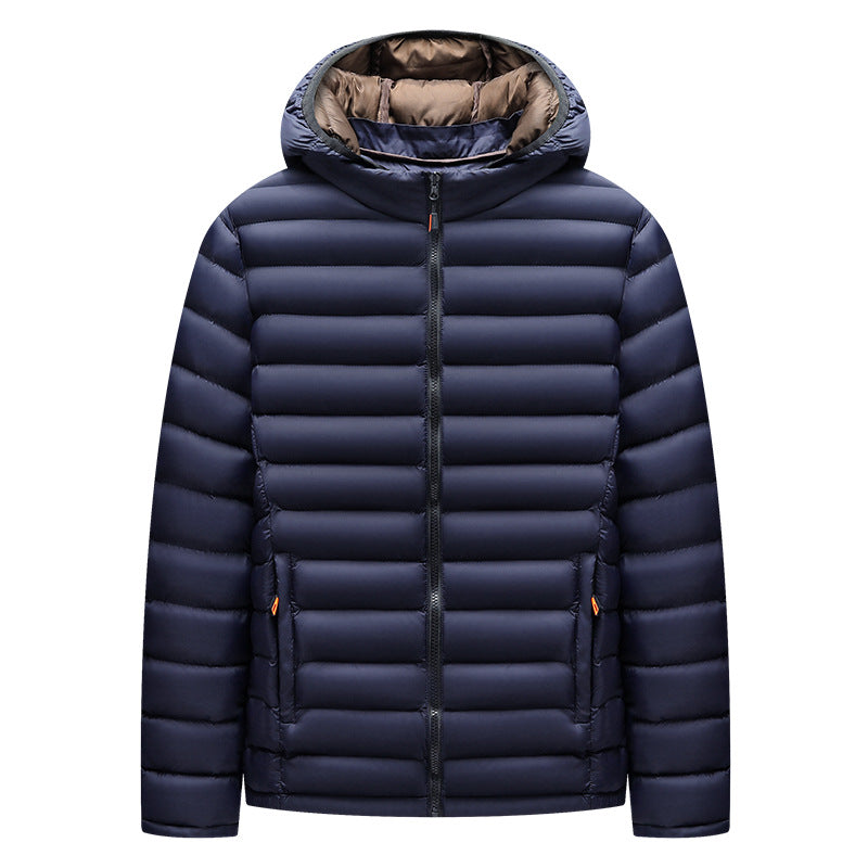 Chaqueta acolchada ligera hombre abrigo compacto