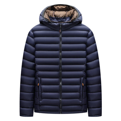 Chaqueta acolchada ligera hombre abrigo compacto