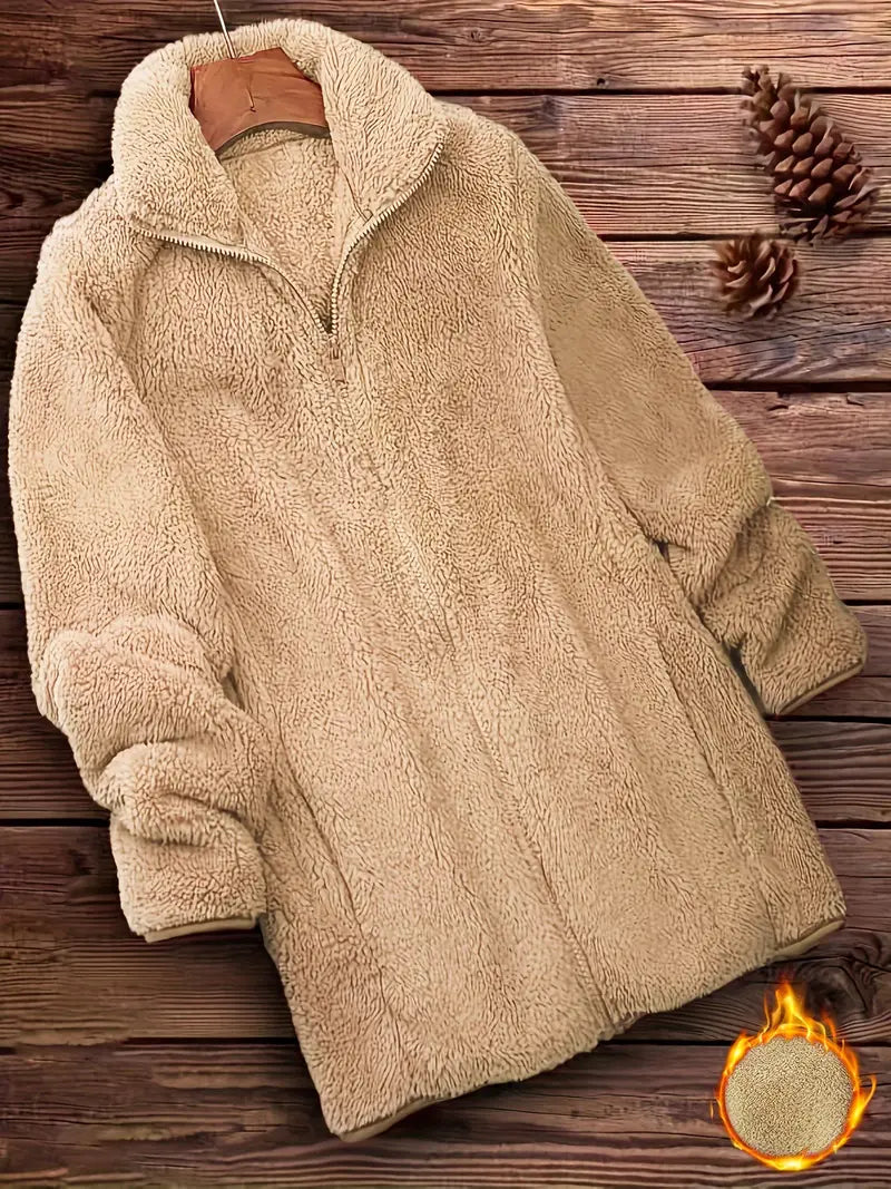 Chaqueta Peluche Abrigadora y Cálida - Vestiria