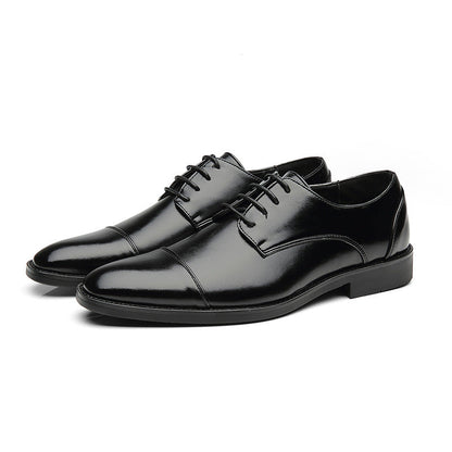 Zapatos Hombre de Piel Clásicos con Cordon