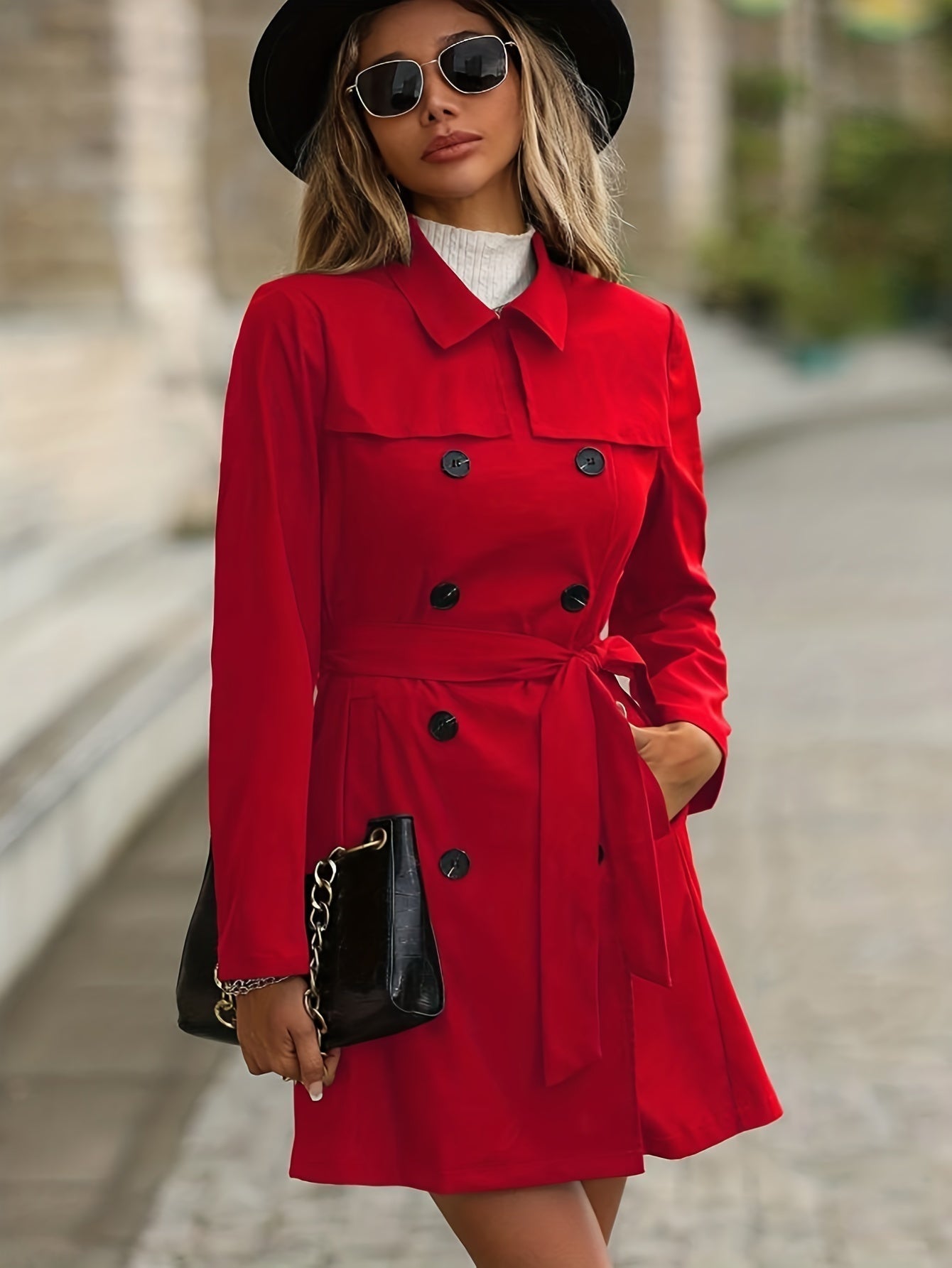 Chaquetón Mujer Otoño Elegante