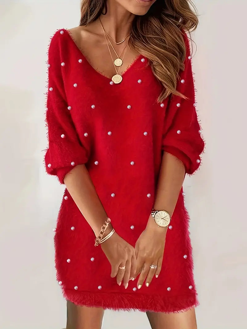 Vestido Jersey Suave y Cálido - Vestiria