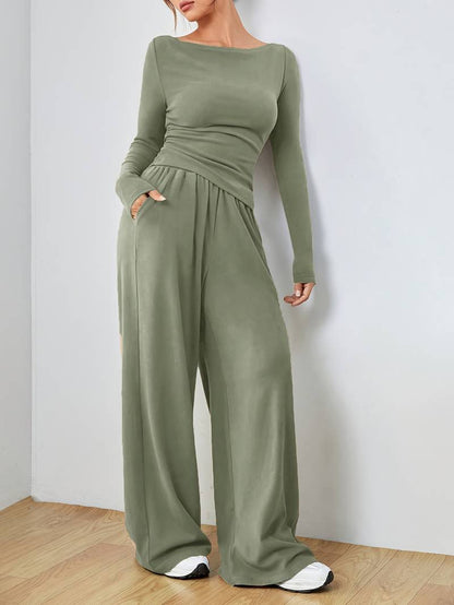 Pijama de Jersey Suave y Ancho para Mujer