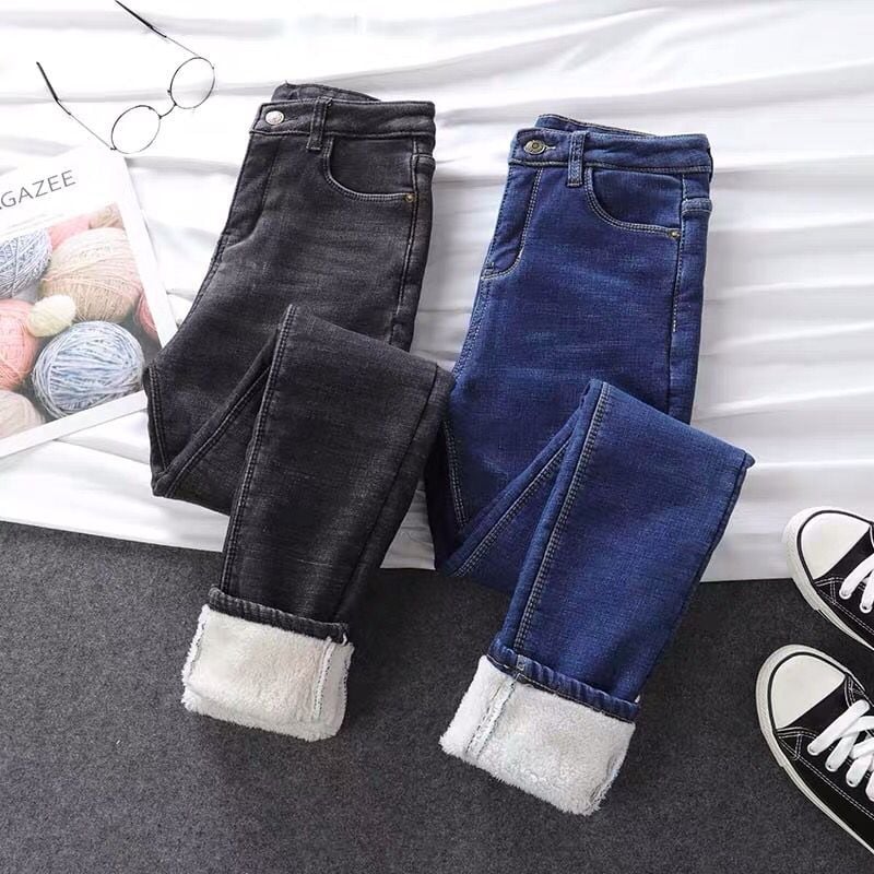 Pantalón Mujer Denim Aislante Caliente - Vestiria