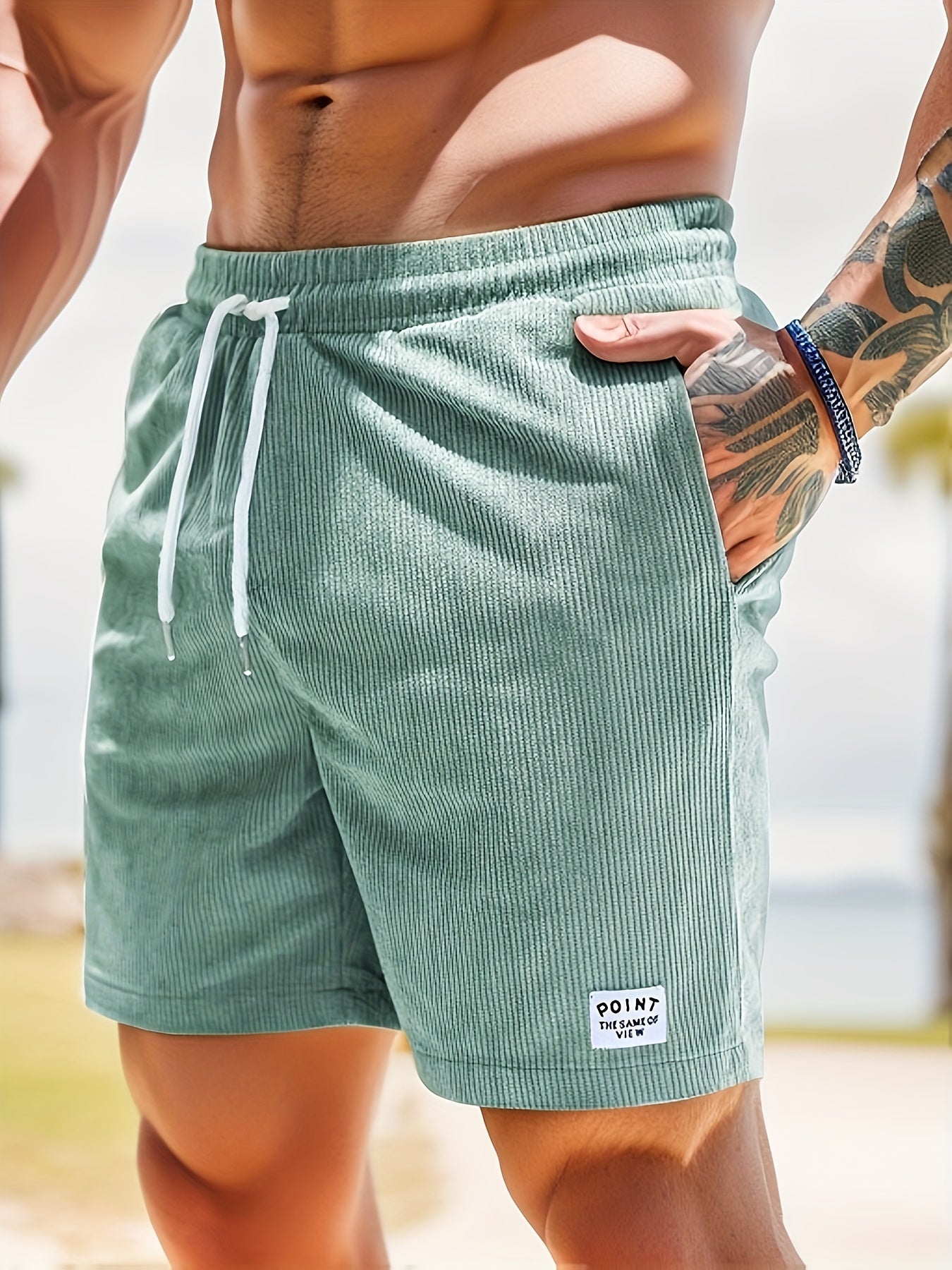 Pantalones cortos deportivos elásticos