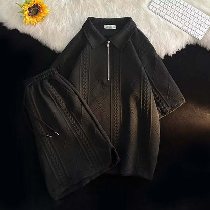 Chaqueta Hombre Amplia Manga Corta