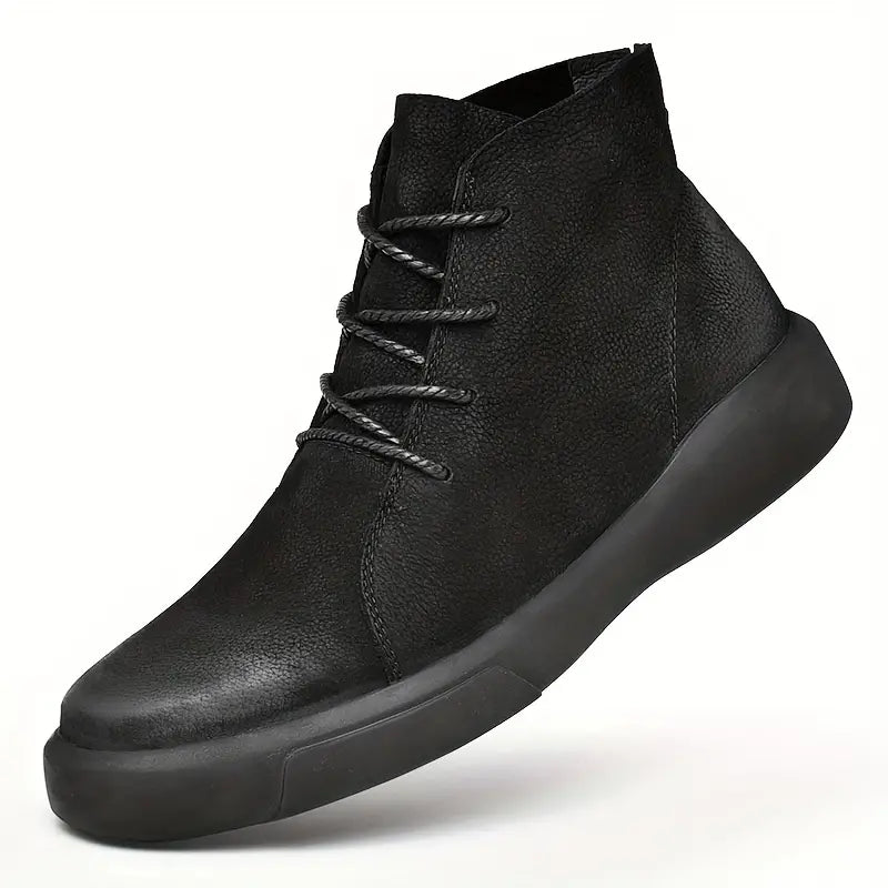 Botas Cuero Clásicas con Cremallera - Vestiria