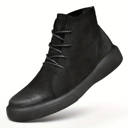Botas Cuero Clásicas con Cremallera - Vestiria