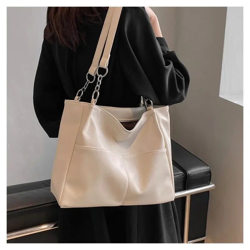 Bolso Gran Cuero Clásico - Vestiria