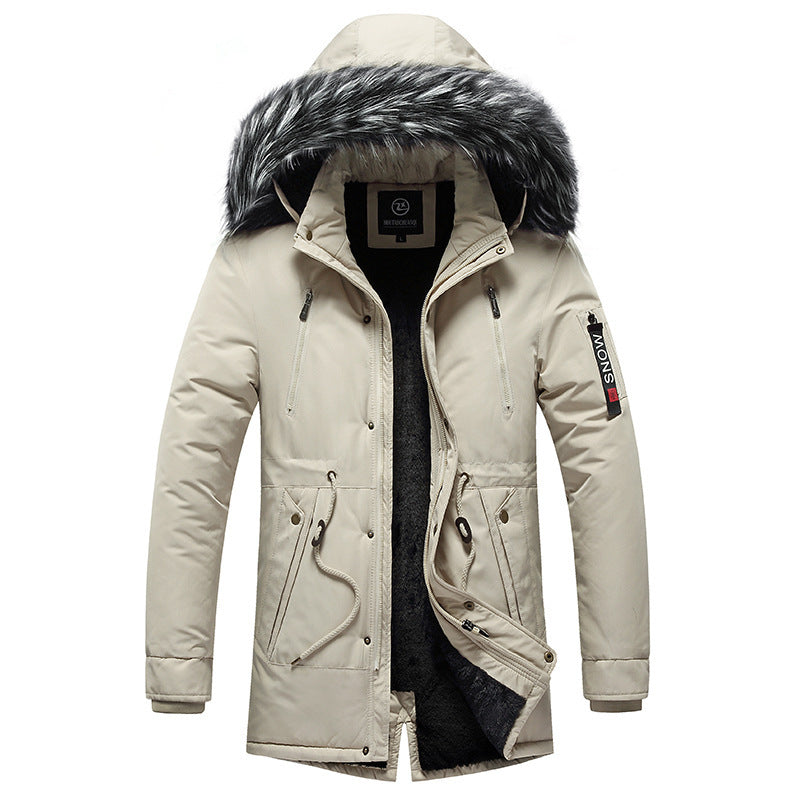 Chaqueta abrigadora térmica hombre invierno