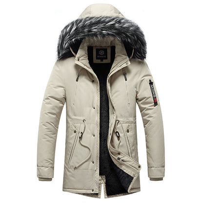 Chaqueta abrigadora térmica hombre invierno