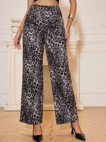 Pantalón Mujer Estampado Florido