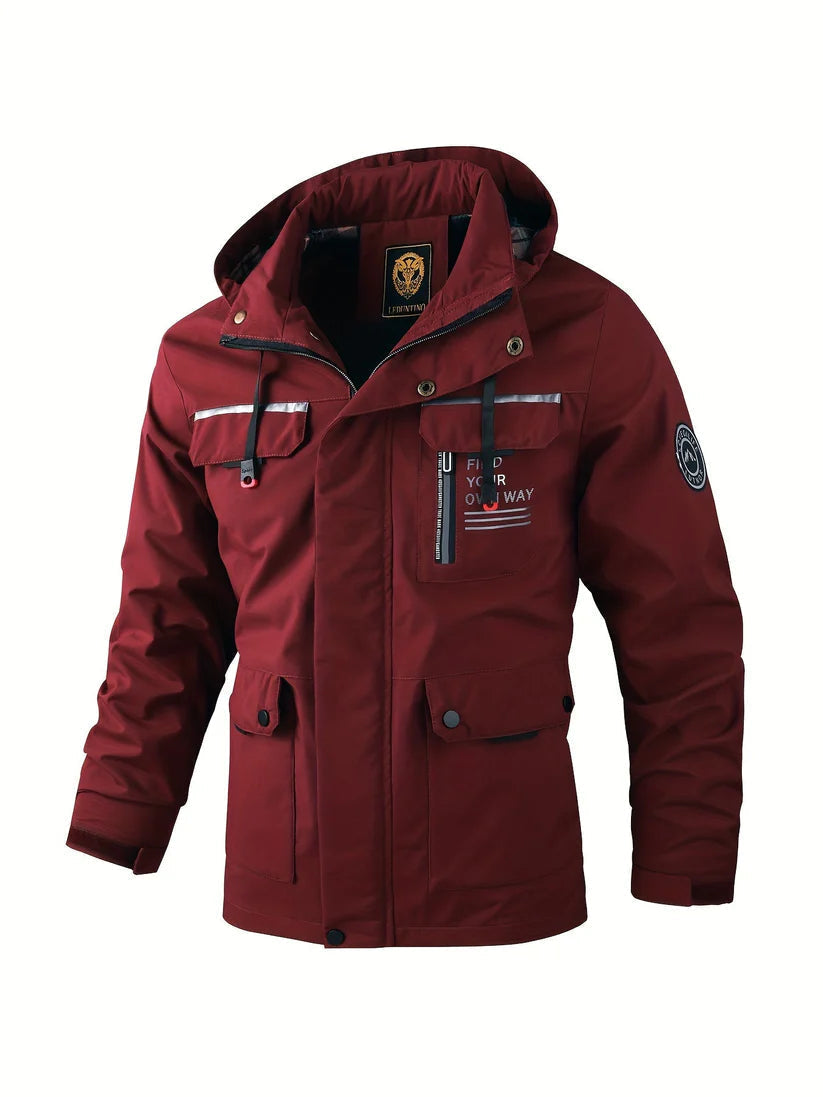 Chaqueta Invierno Impermeable Hombre Abrigo