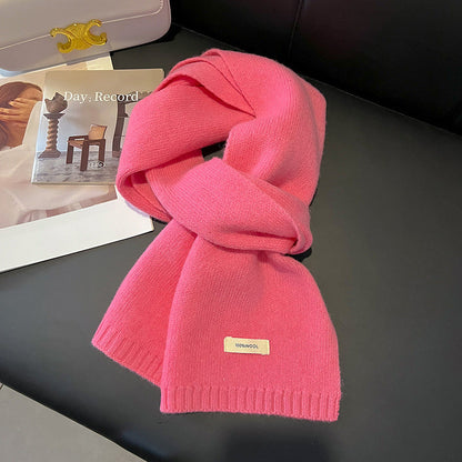 Bufanda Lana Suave Mujer Invierno