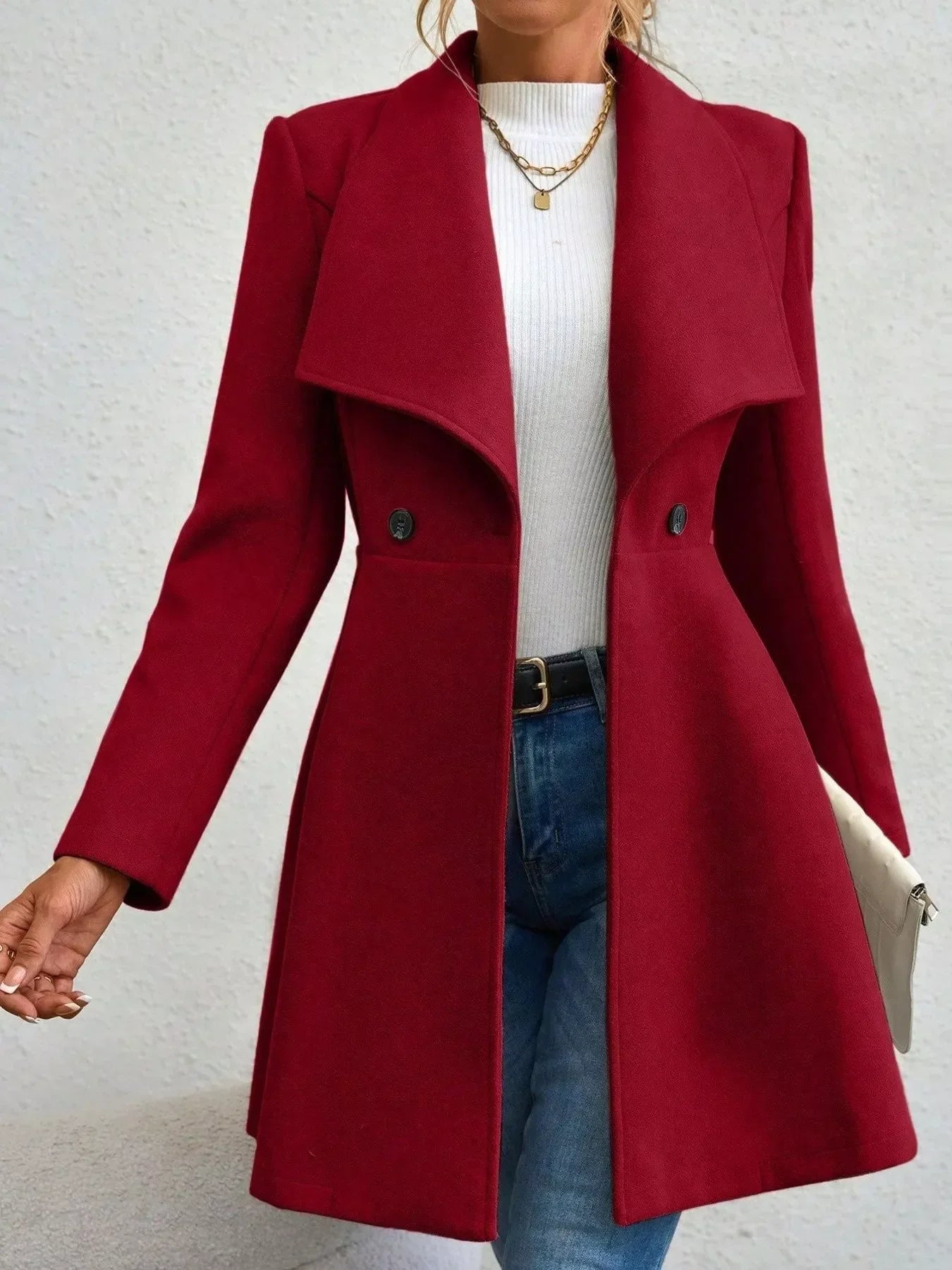 Chaquetón Mujer Estilo Elegante Invierno - Vestiria