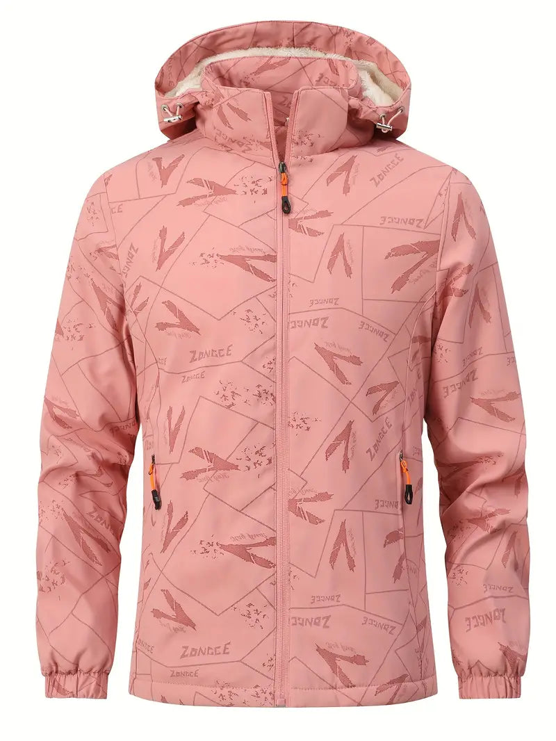 Chaqueta ligera de pelo sintético abrigada