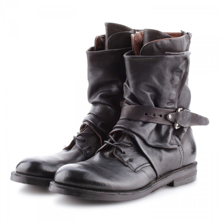 Botas de cuero hombre estilo cowboy