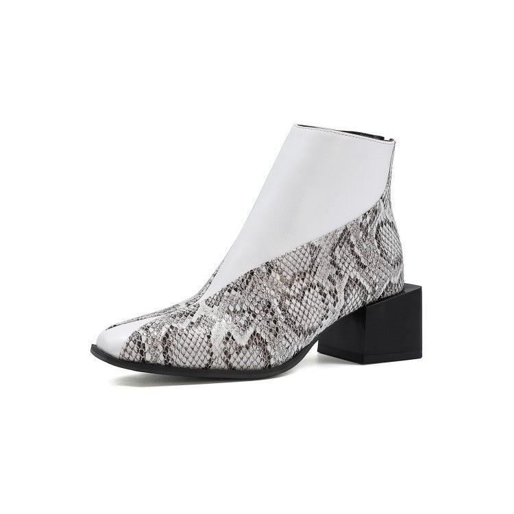 Botas Mujer Estampado Chic Avril