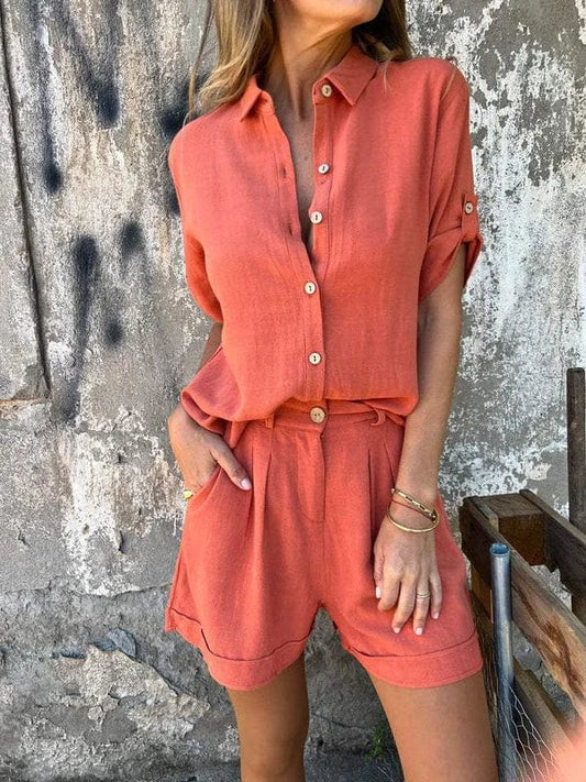 Pijama de dos piezas suave y relajante - Vestiria