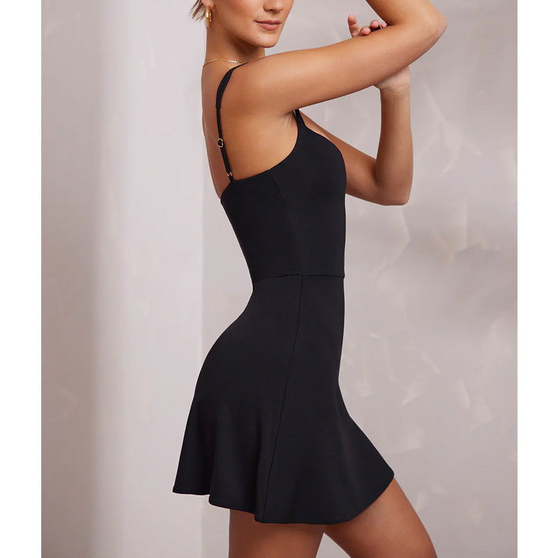 Vestido Glamour Escote Abierto - Vestiria