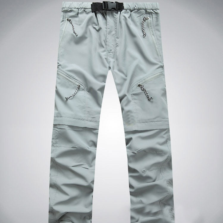 Pantalones deportivos desmontables hombre