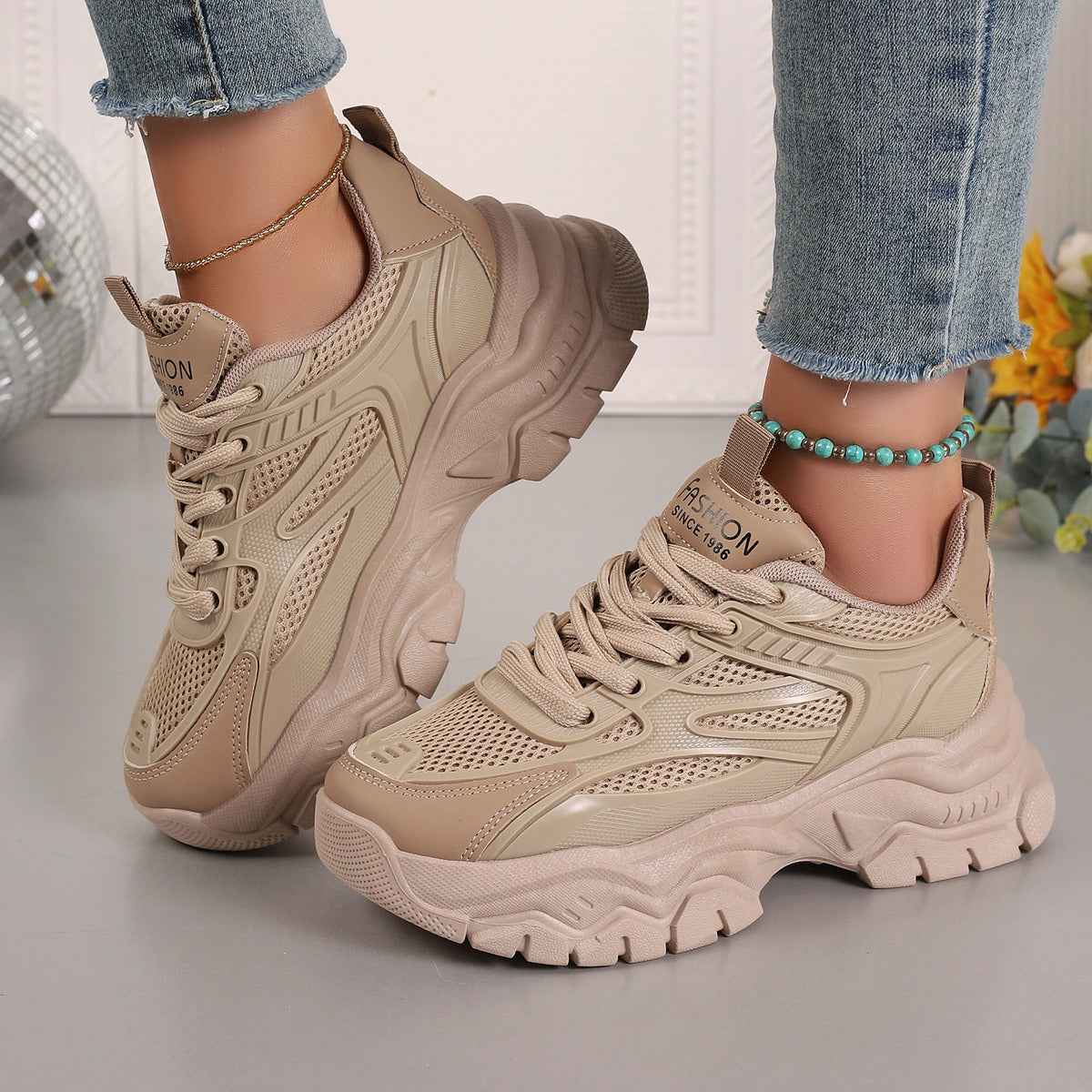 Zapatillas deportivas mujer urbano estilo casual