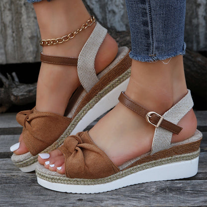Sandalias Mujer Verano Cómodas con Hebilla Regulable