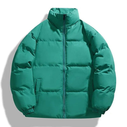 Chaqueta Acolchada Hombre Invierno Cuello Alto