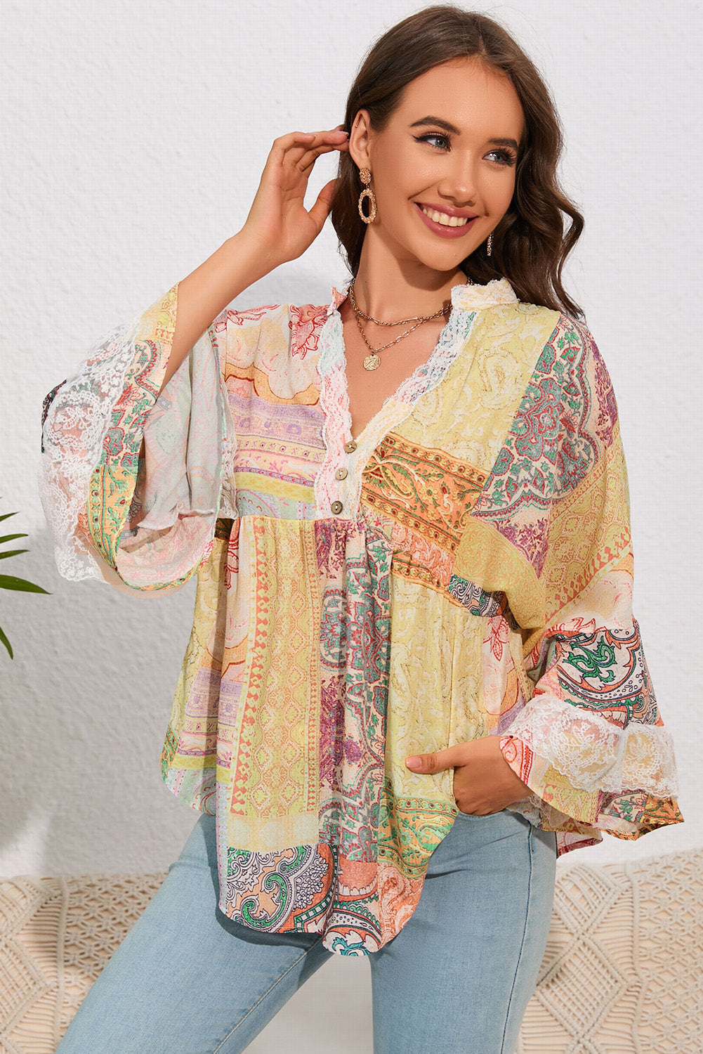 Blusa Ligera Floreada Primavera - Vestiria