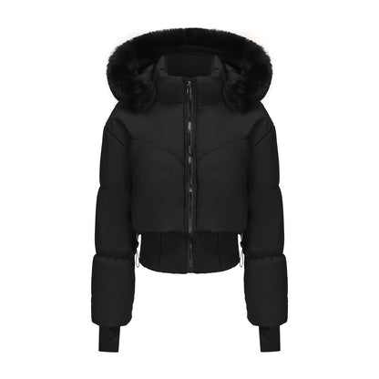 Chaqueta Mujer Capucha Ajustada