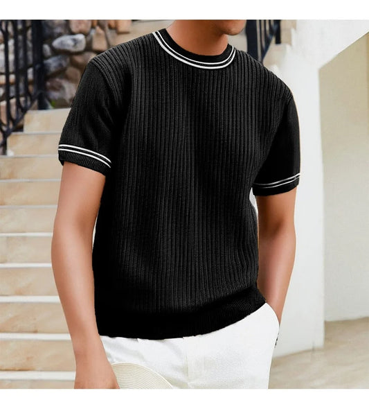 Camiseta Hombre Cuello Redondo Estilo Casual - Vestiria
