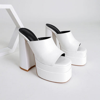 Sandalias Mujer Plataforma Alto Elegantes