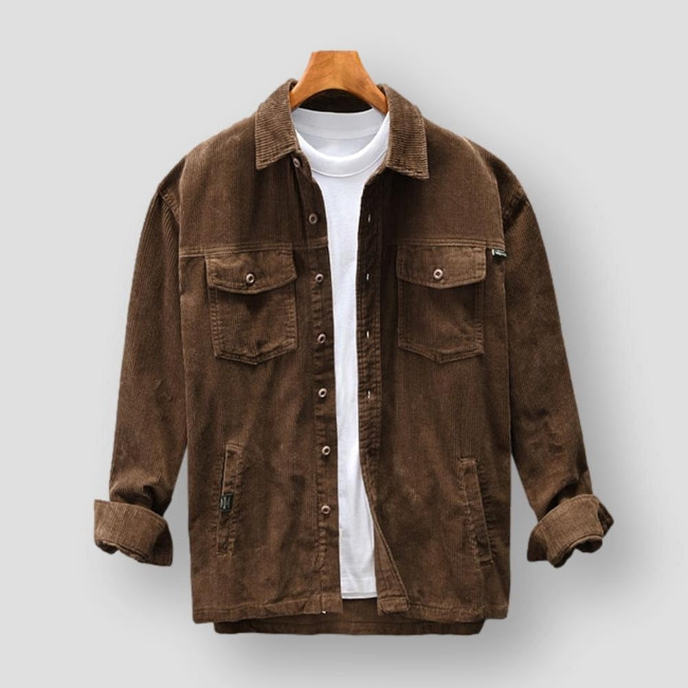 Chaquetón de Piel Cuero Clásico - Vestiria