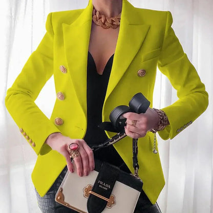 Chaqueta Mujer Algodón Elegante Clásica