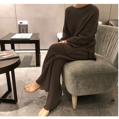 Conjunto Chaqueta Pantalón Mujer Elegante Clásico