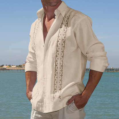 Camisa Hombre Clásica y Tranquila