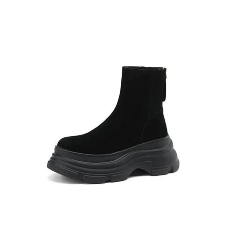 Botas Chelsea Mujer con Plataforma Elástica