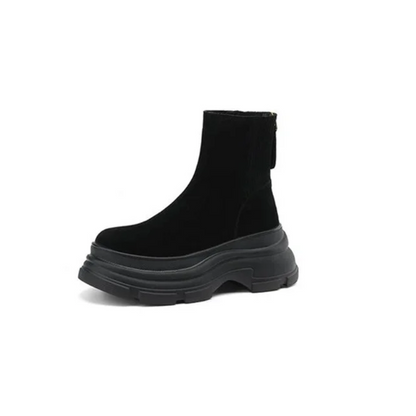 Botas Chelsea Mujer con Plataforma Elástica