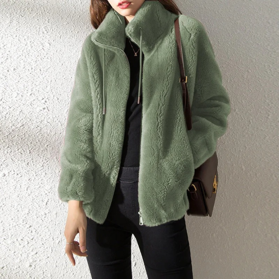 Abrigo Trench Mujer Grande con Solapas