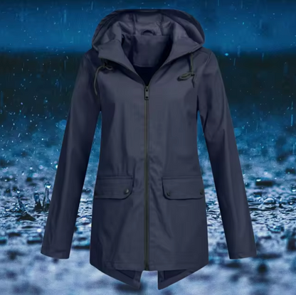 Chubasquero Impermeable con Capucha Ligero