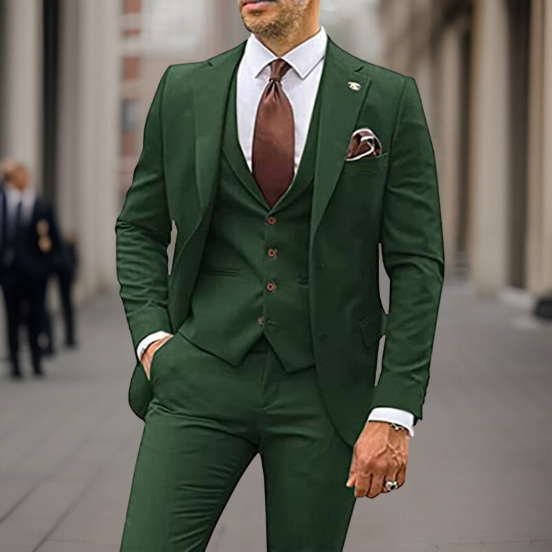 Traje Ejecutivo 3 Piezas Clásico y Elegante