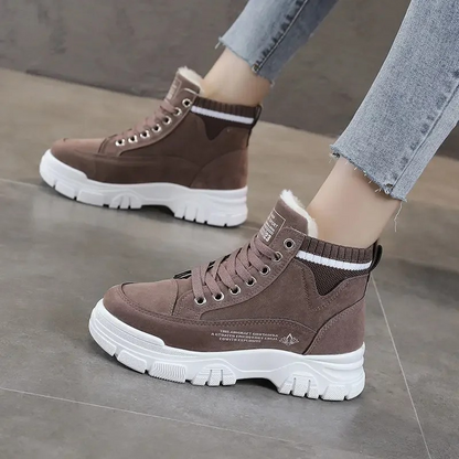 Botas Mujer Invierno Estampado Moda